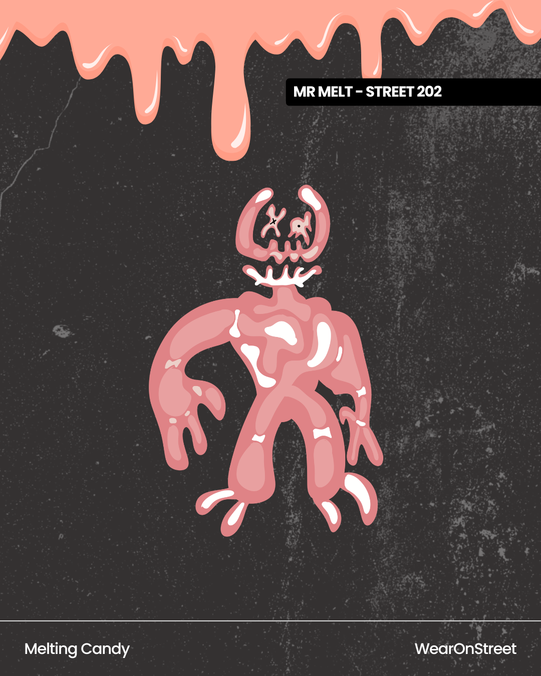 MELTING CANDY character artwork